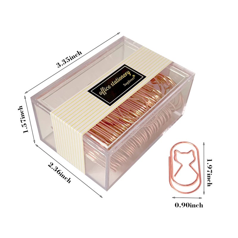 Supfoxer Cat Paper Clips - Image 2